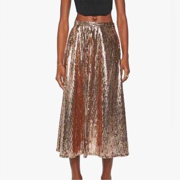 MOTHER Dresses & Skirts - NWT Mother The Going Round Skirt in All That Glitters